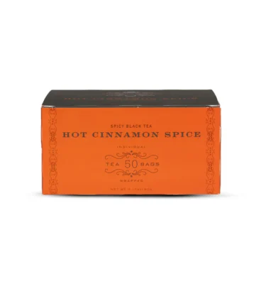 Harney & Sons Doos met 50 theezakjes Hot Cinnamon Spice