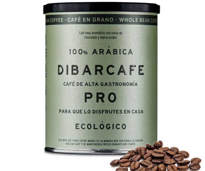 Dibarcafe ecologico 250 gram koffiebonen