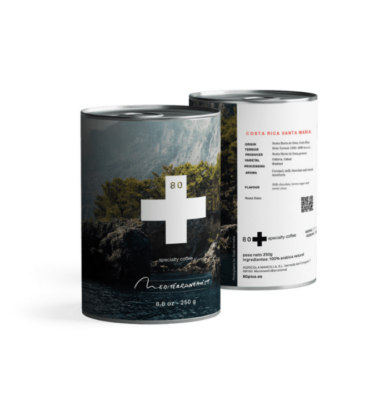 80+ Costa Rica Santa Maria 250g koffiebonen